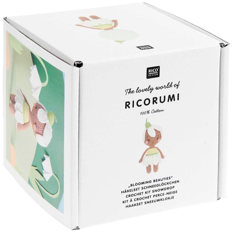 Produktbild: Ricorumi H&auml;kelset "Blooming Beauties" Schneegl&ouml;ckchen