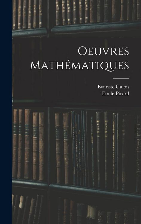 Produktbild: Oeuvres Math&eacute;matiques