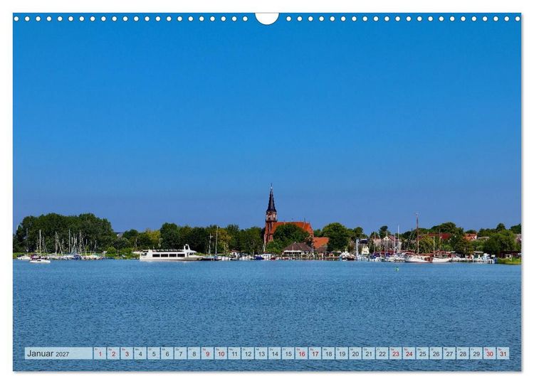 Produktbild: Fischland zwischen Ostsee und Bodden (Wandkalender 2027 DIN A3 quer), CALVENDO Monatskalender