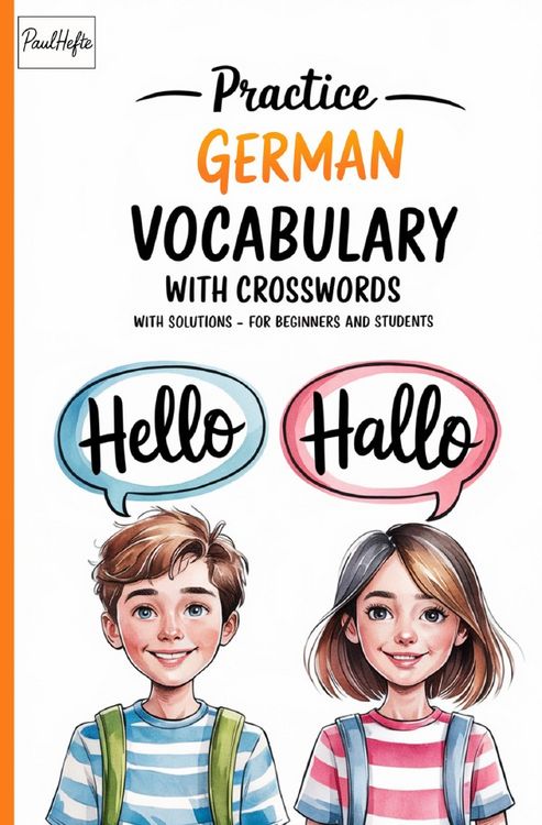 Produktbild: Practice German vocabulary with crosswords with solutions for beginners and students