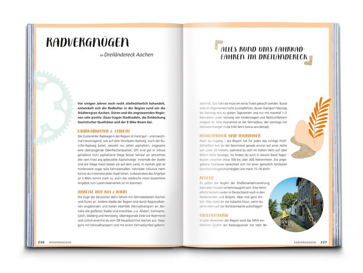 Produktbild: KOMPASS Radvergn&uuml;gen Dreil&auml;ndereck Aachen