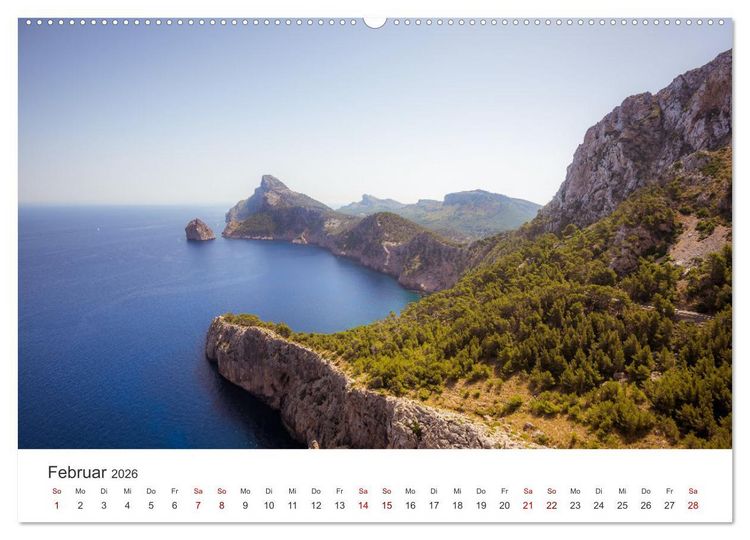 Produktbild: Spanien - Ein wundervolles Land mit viel Sonnenschein. (Wandkalender 2026 DIN A2 quer), CALVENDO Monatskalender