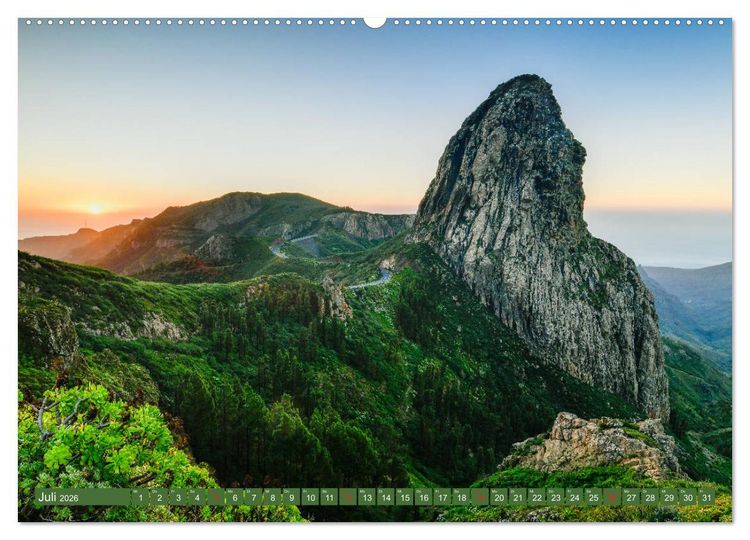 Produktbild: La Gomera - Vielseitige Insel (hochwertiger Premium Wandkalender 2026 DIN A2 quer), Kunstdruck in Hochglanz