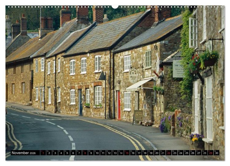 Produktbild: Cornwall - Devon Somerset Dorset (Wandkalender 2026 DIN A2 quer), CALVENDO Monatskalender