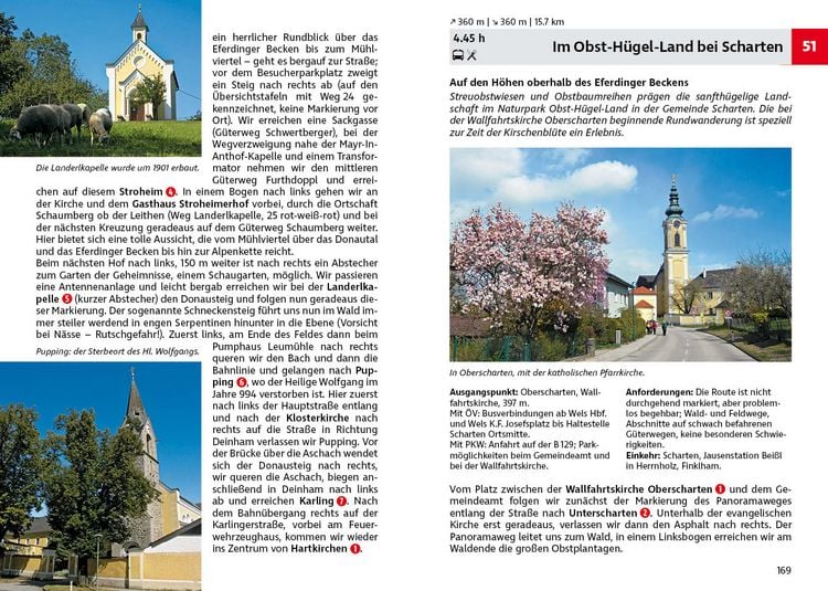 Produktbild: ROTHER Wanderf&uuml;hrer Rund um Linz