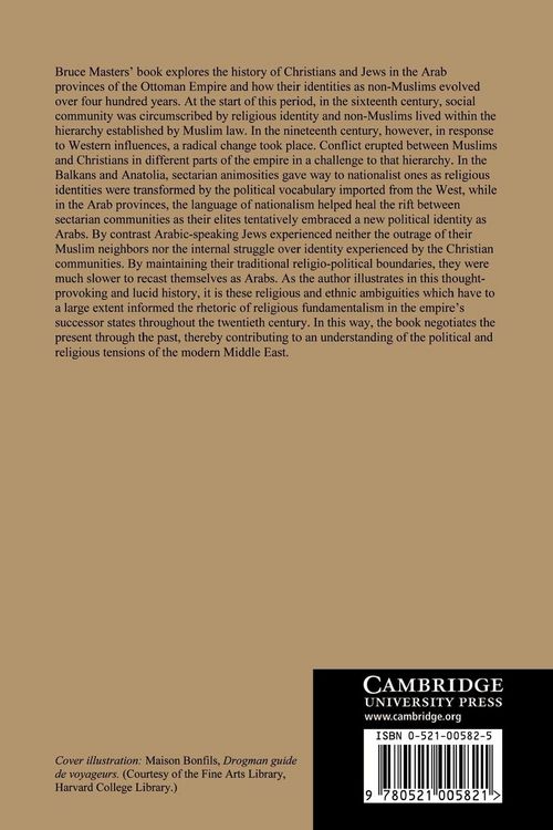 Produktbild: Christians and Jews in the Ottoman Arab World