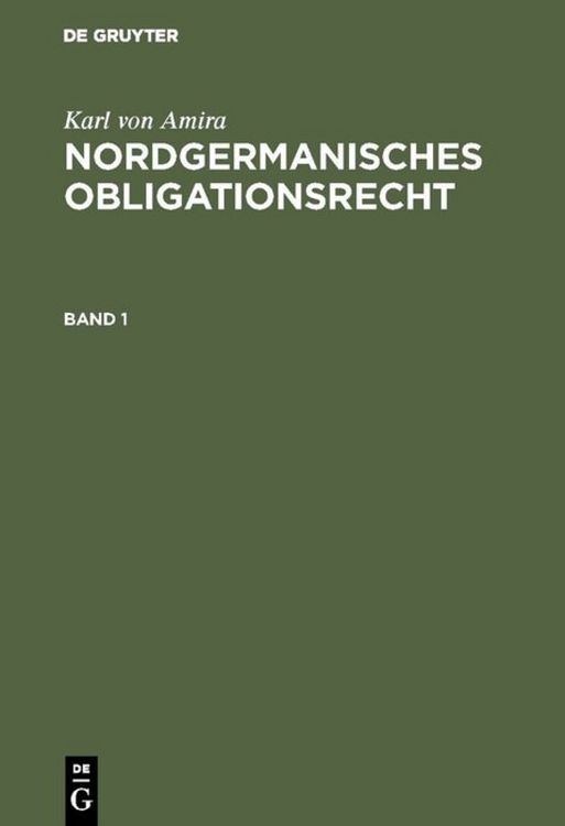 Produktbild: Nordgermanisches Obligationsrecht