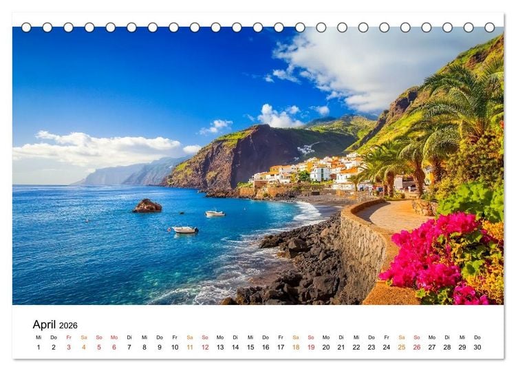 Produktbild: Stadt.Land.Welt. - eine Reise in Bildern (Tischkalender 2026 DIN A5 quer), CALVENDO Monatskalender
