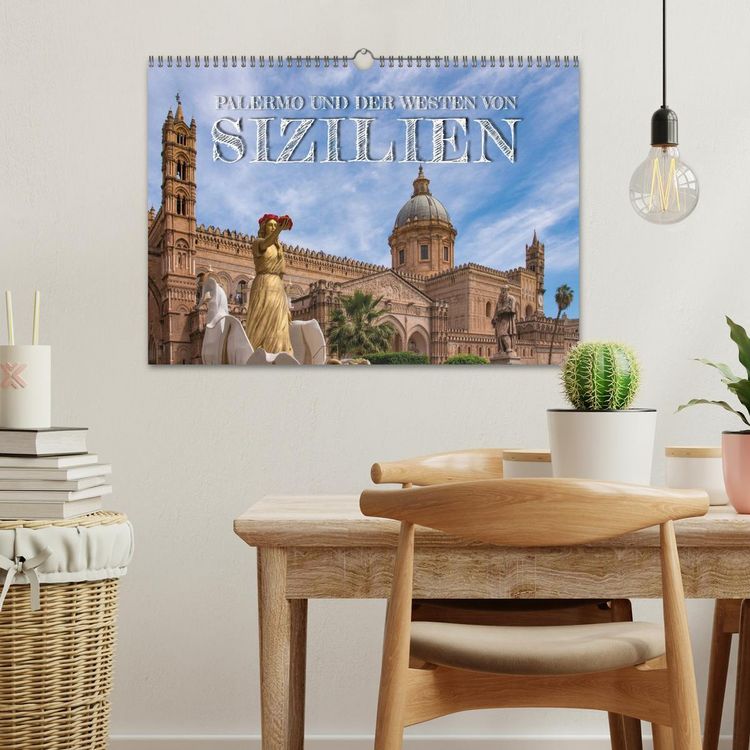 Produktbild: Palermo und der Westen von Sizilien (Wandkalender 2026 DIN A3 quer), CALVENDO Monatskalender