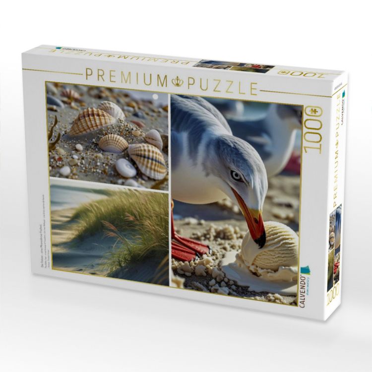 Produktbild: CALVENDO Puzzle Die Ostsee - eine Meeresbrise Freiheit. | 1000 Teile Lege-Gr&ouml;&szlig;e 64x48cm Foto-Puzzle f&uuml;r gl&uuml;ckliche Stunden