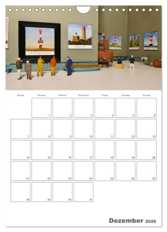 Produktbild: Wangerooge anders erleben (Wandkalender 2026 DIN A4 hoch), CALVENDO Monatskalender