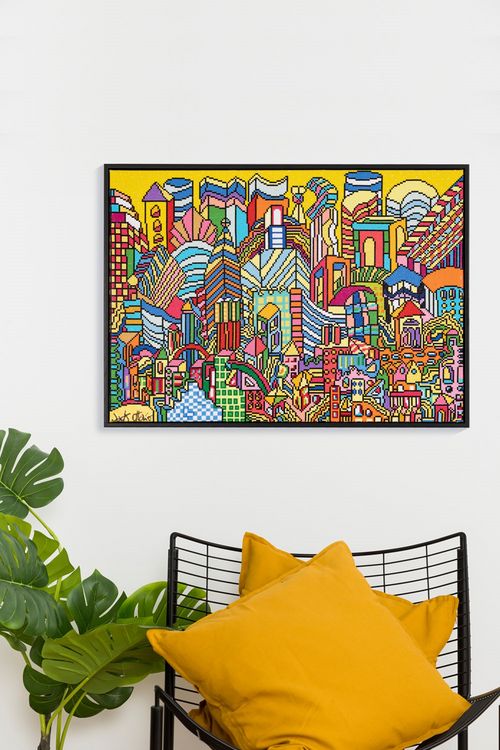 Produktbild: DIAMOND DOTZ - Diamond Painting Boston 2189
