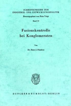 Produktbild: Fusionskontrolle bei Konglomeraten