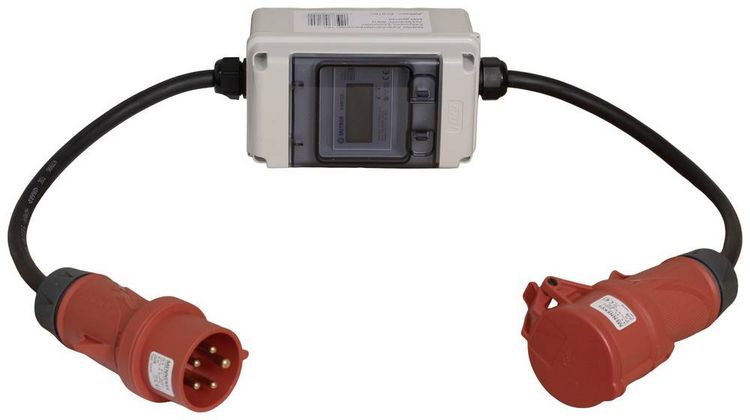 Produktbild: Counttec EC332C EC332C Mobiler Stromz&auml;hler digital 32A MID-konform: Ja 1St.