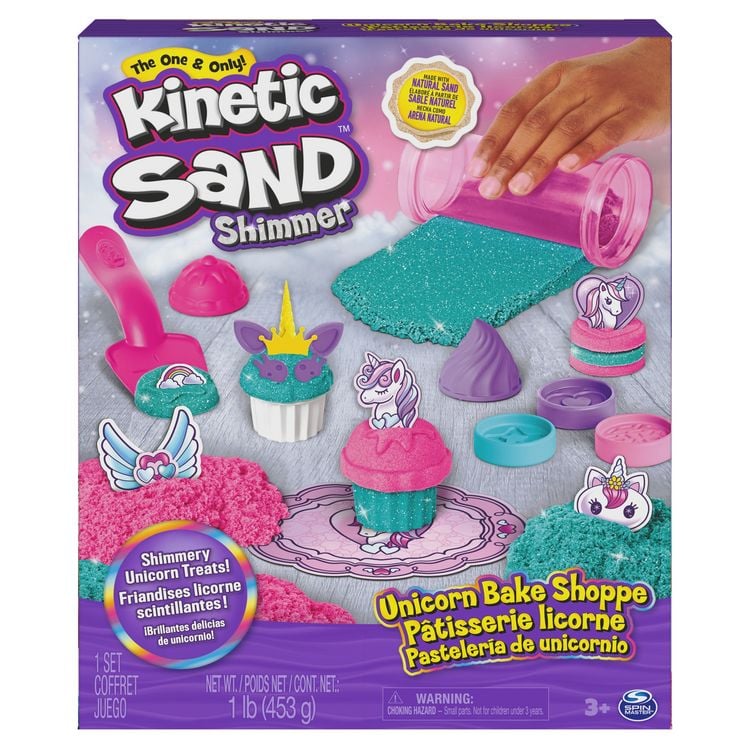 Produktbild: Kinetic Sand Einhorn Back Set