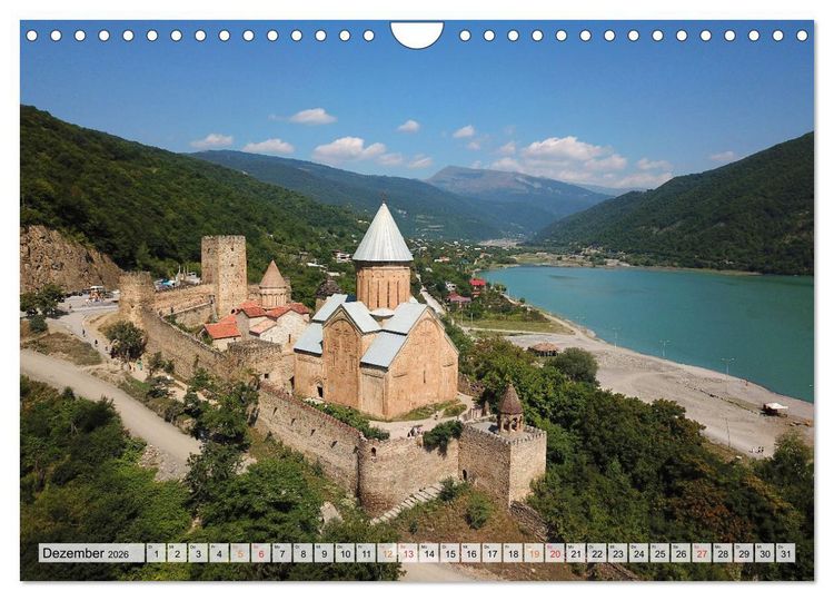 Produktbild: Sehnsucht Georgien (Wandkalender 2026 DIN A4 quer), CALVENDO Monatskalender