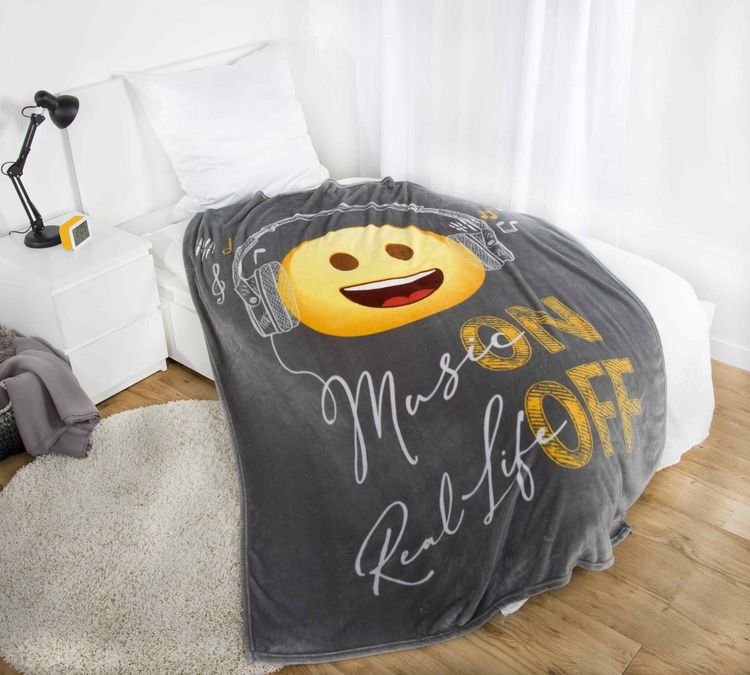 Produktbild: Emot!x 7659201036 - Wellsoft-Flauschdecke, 150x200 cm, 100% Polyester