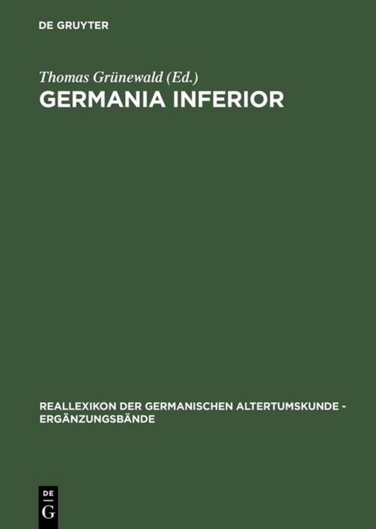 Produktbild: Germania inferior