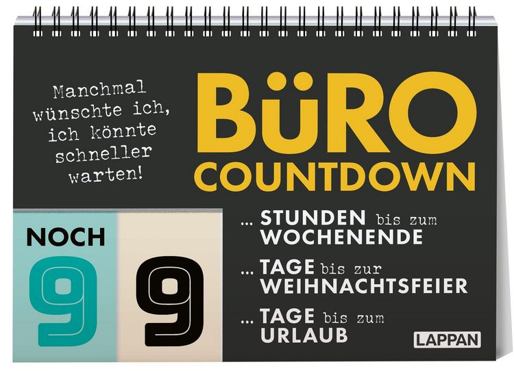 Produktbild: Countdown-Kalender f&uuml;r's B&uuml;ro