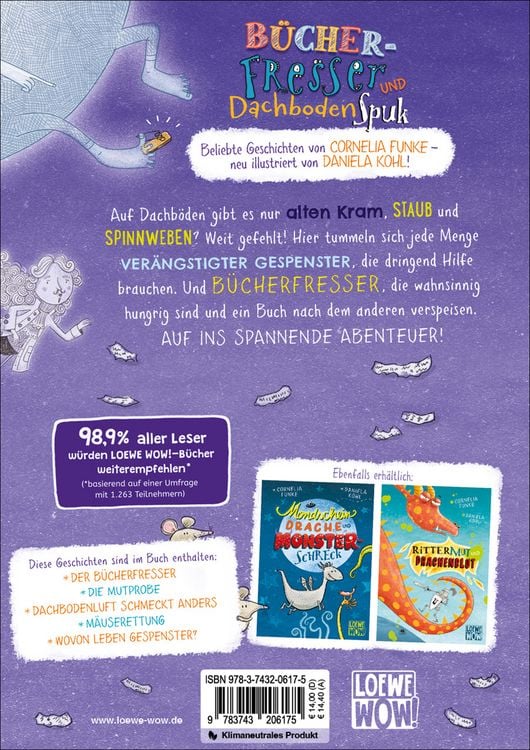 Produktbild: B&uuml;cherfresser und Dachbodenspuk