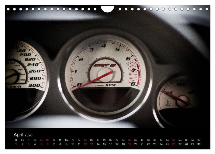 Produktbild: Dodge Challenger SRT8 (Wandkalender 2026 DIN A4 quer), CALVENDO Monatskalender