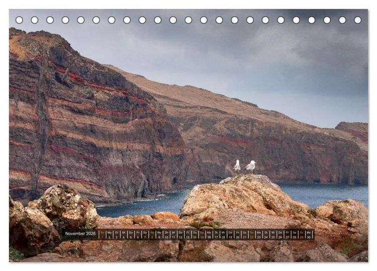 Produktbild: Madeira - Paradies im Atlantik (Tischkalender 2026 DIN A5 quer), CALVENDO Monatskalender