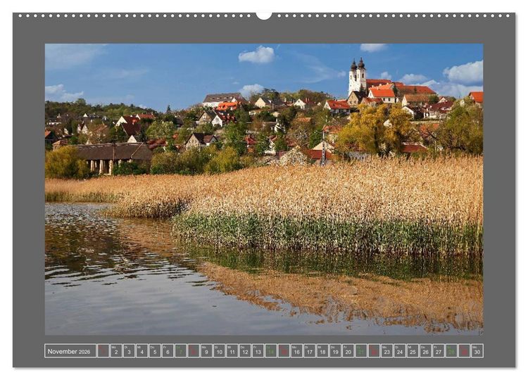 Produktbild: Ungarn - um den westlichen Balaton (hochwertiger Premium Wandkalender 2026 DIN A2 quer), Kunstdruck in Hochglanz
