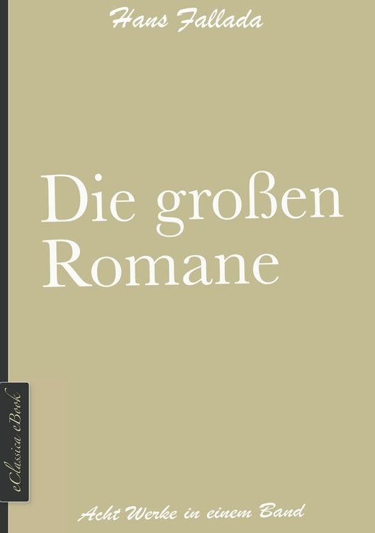 Produktbild: Hans Fallada: Die gro&szlig;en Romane