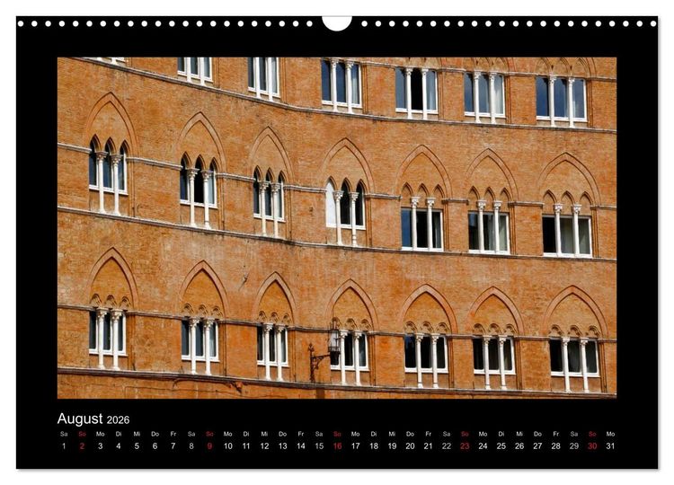 Produktbild: Siena, Perle der Toskana (Wandkalender 2026 DIN A3 quer), CALVENDO Monatskalender