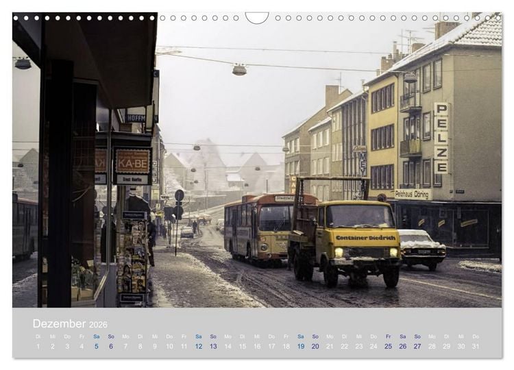 Produktbild: Hildesheim - damals ... (Wandkalender 2026 DIN A3 quer), CALVENDO Monatskalender