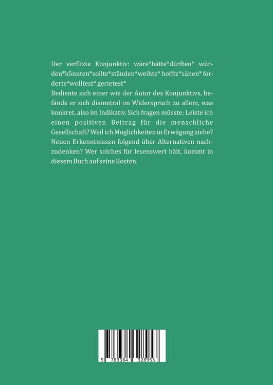 Produktbild: Der verflixte Konjunktiv