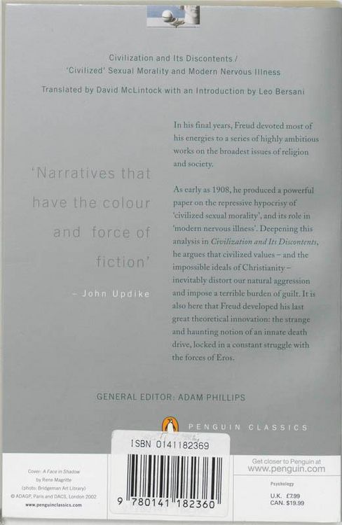 Produktbild: Civilization and Its Discontents