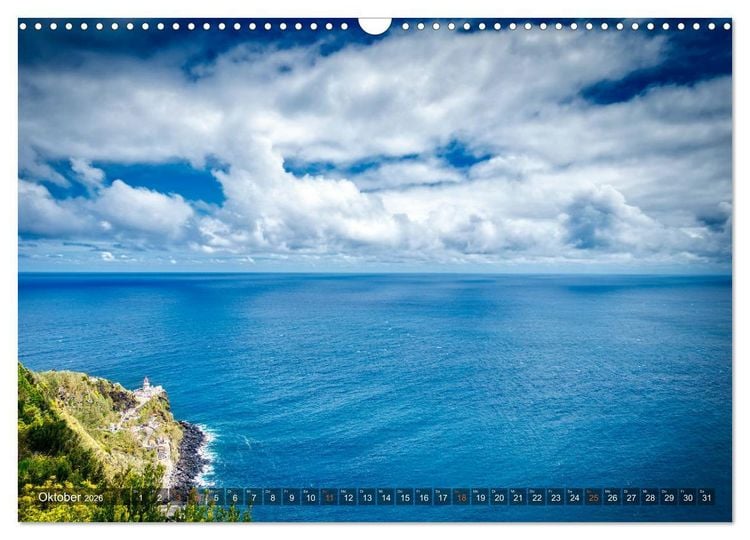Produktbild: A Z O R E N (Wandkalender 2026 DIN A3 quer), CALVENDO Monatskalender