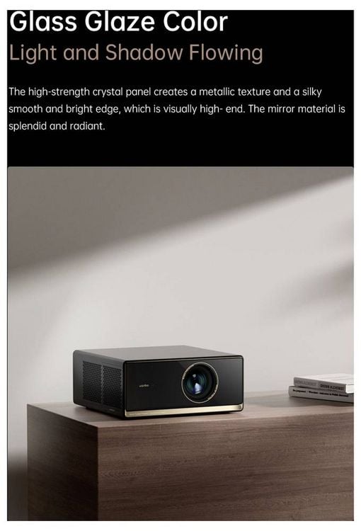 Produktbild: Wanbo Beamer X5 Pro LED 1100 ANSI-Lumen 1920 x 1080 Full HD Full HD, Smart System, integrierte Apps, WLAN, Integrierter Lautsprecher, Autofokus, mit