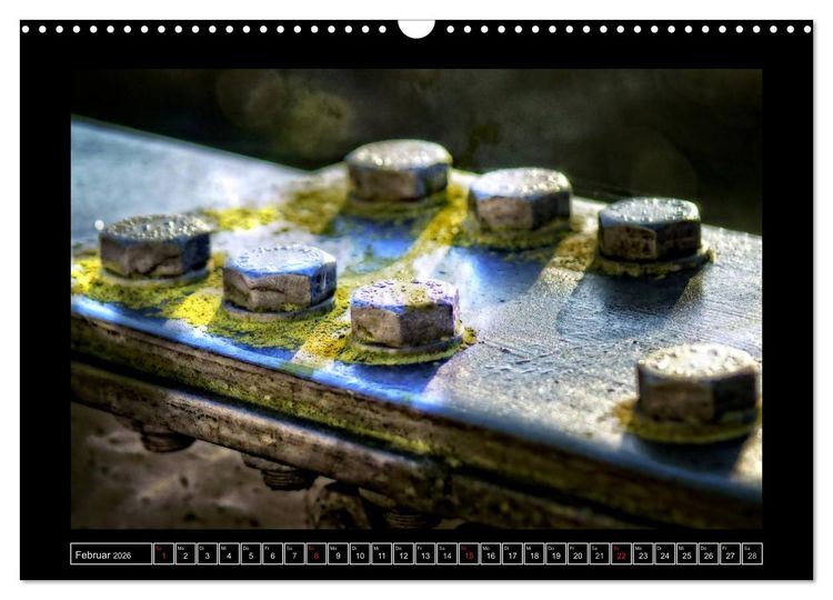 Produktbild: Industrie-Kunst 2026 (Wandkalender 2026 DIN A3 quer), CALVENDO Monatskalender
