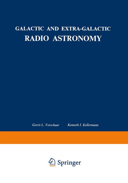 Produktbild: Galactic and Extra-Galactic Radio Astronomy