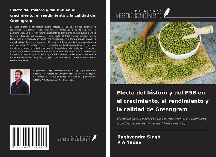 Produktbild: Efecto del f&oacute;sforo y del PSB en el crecimiento, el rendimiento y la calidad de Greengram