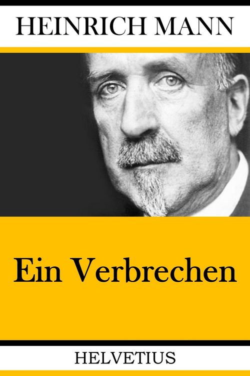 Produktbild: Ein Verbrechen