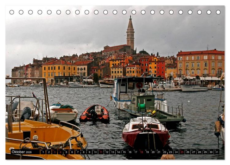 Produktbild: Kroatien (Tischkalender 2026 DIN A5 quer), CALVENDO Monatskalender