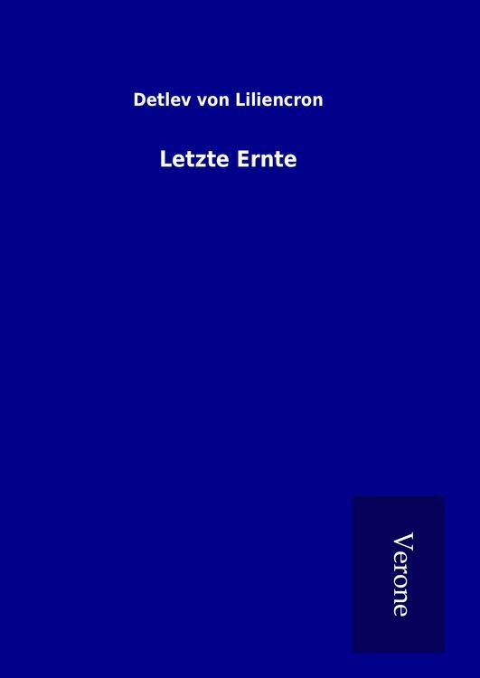 Produktbild: Letzte Ernte