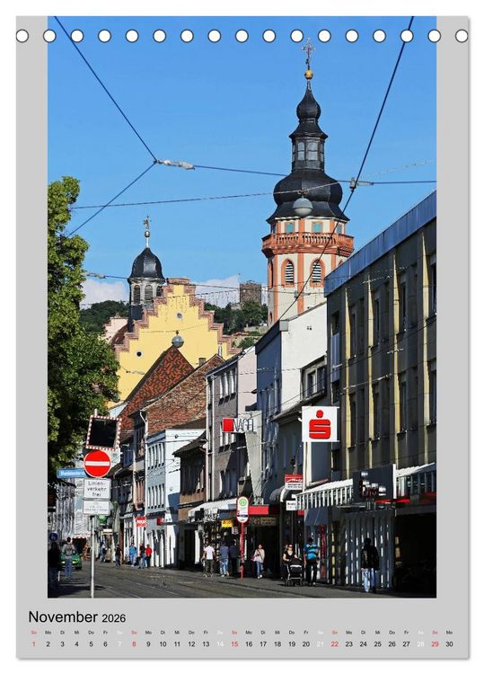 Produktbild: Durlach (Tischkalender 2026 DIN A5 hoch), CALVENDO Monatskalender