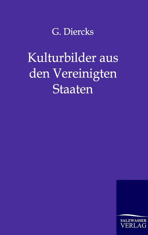 Produktbild: Kulturbilder aus den Vereinigten Staaten