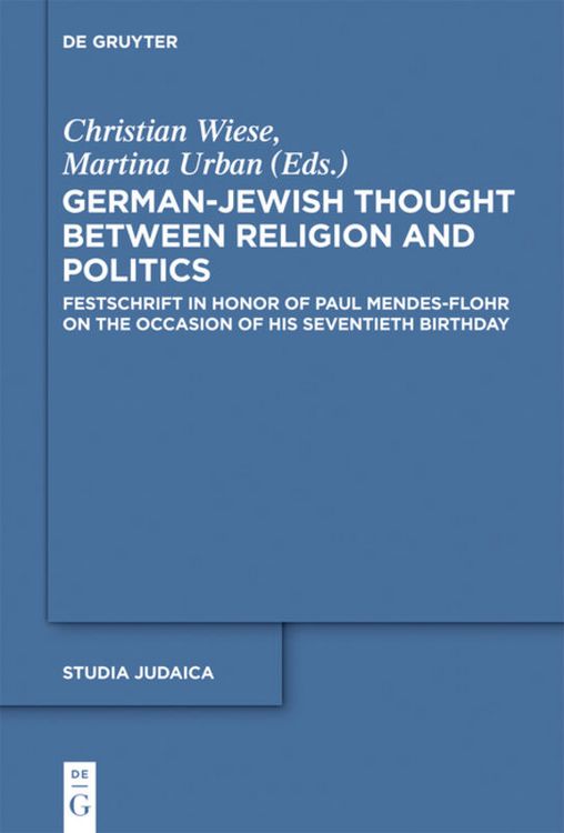 Produktbild: German-Jewish Thought Between Religion and Politics