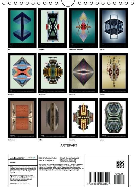 Produktbild: Artefakt (Wandkalender immerw&auml;hrend DIN A4 hoch)