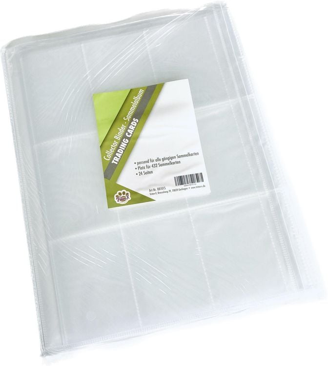 Produktbild: Sammelmappe f&uuml;r Sammelkarten, 24 Seiten & 432 Trading Cards