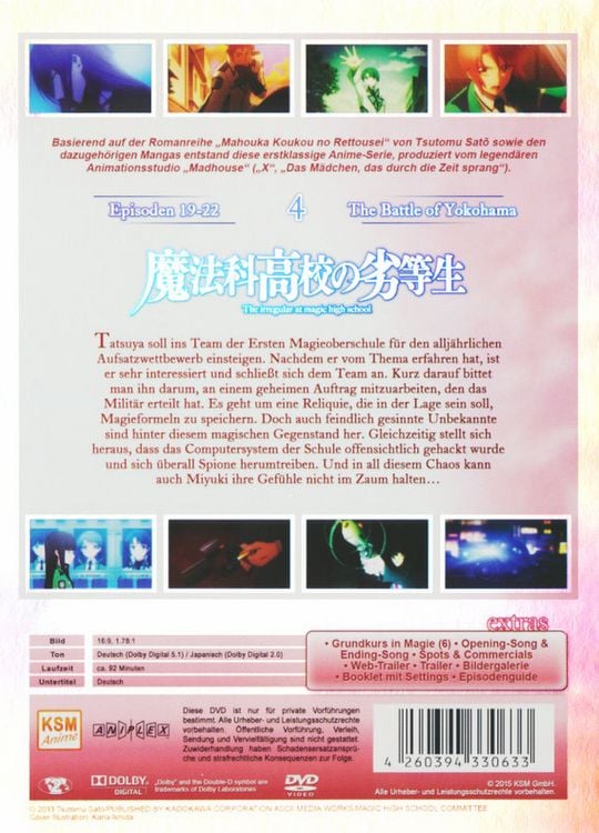 Produktbild: The Irregular at Magic High School - The Battle of Yokohama - Vol. 4/Episoden 19-22