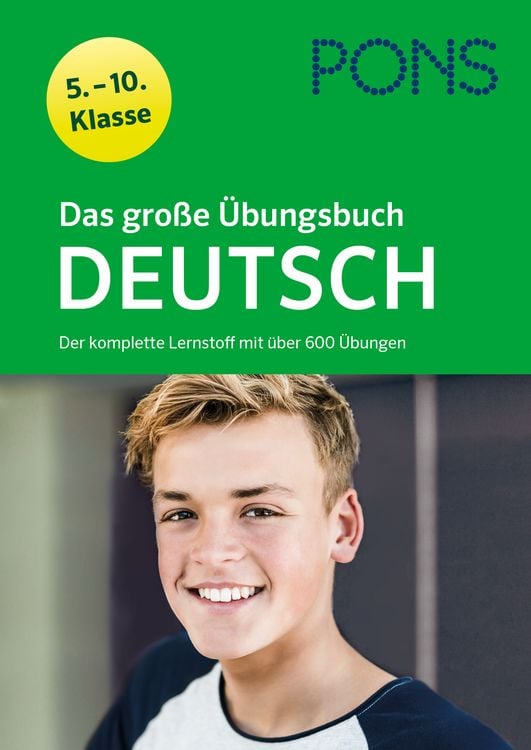 Produktbild: PONS Das gro&szlig;e &Uuml;bungsbuch Deutsch 5.-10. Klasse