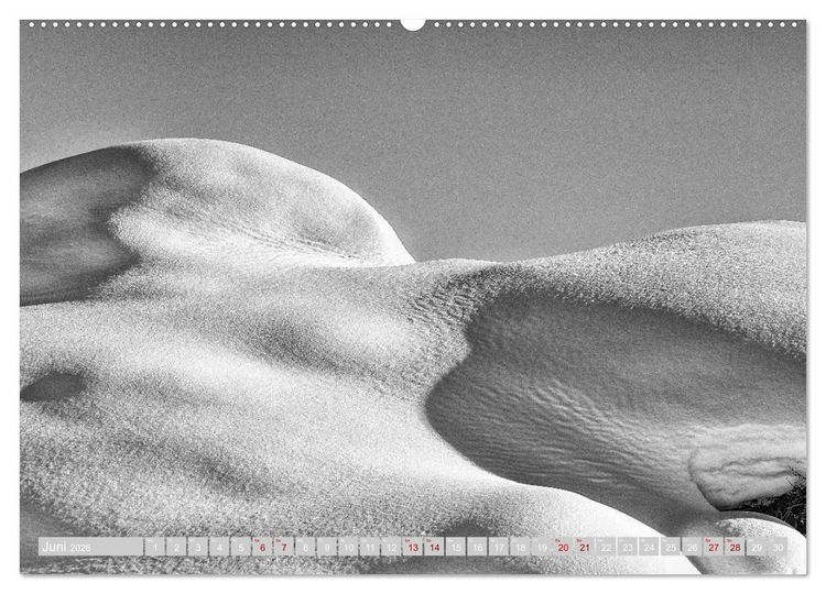 Produktbild: Arlberg black and white (hochwertiger Premium Wandkalender 2026 DIN A2 quer), Kunstdruck in Hochglanz