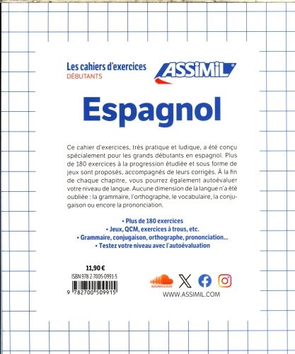 Produktbild: Beginner Spanish Excercises for French Speakers