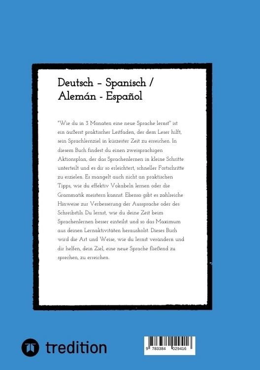 Produktbild: Wie du in 3 Monaten eine neue Sprache lernst - bilingual